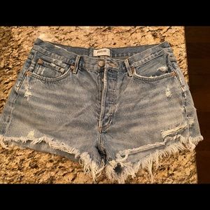 Agolde jean shorts! Only worn a couple of times. Great condition!!